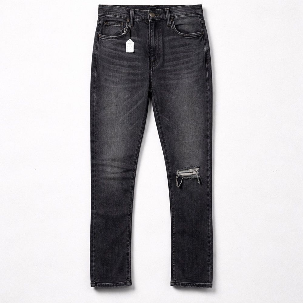 Etica Scarlet Mid rise slim jeans in desert willow (gray). NWT size 24